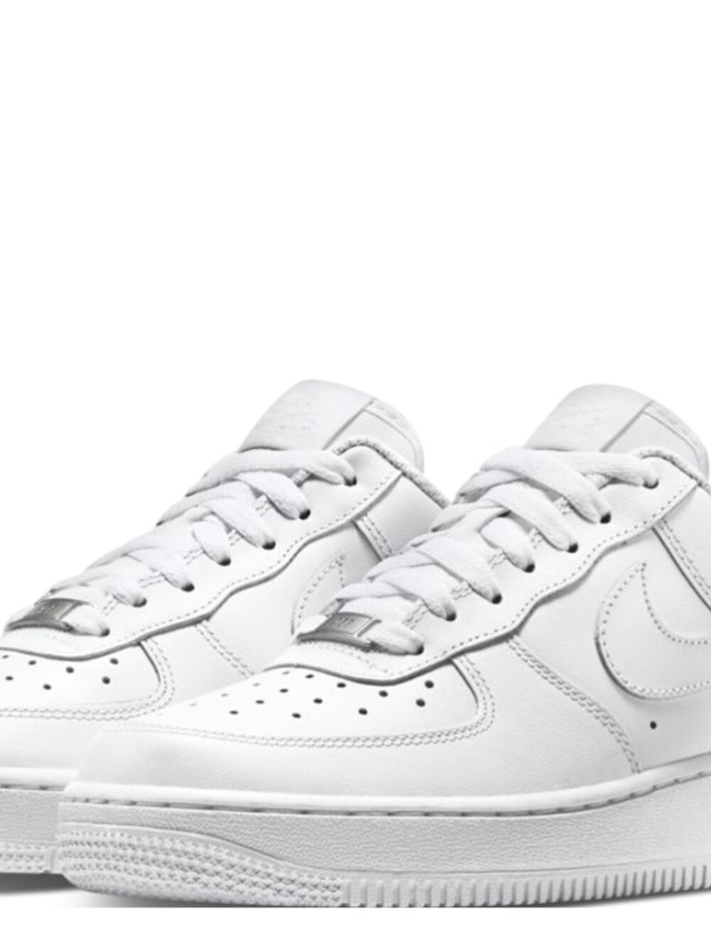 Nike Air Force one In white women size 9